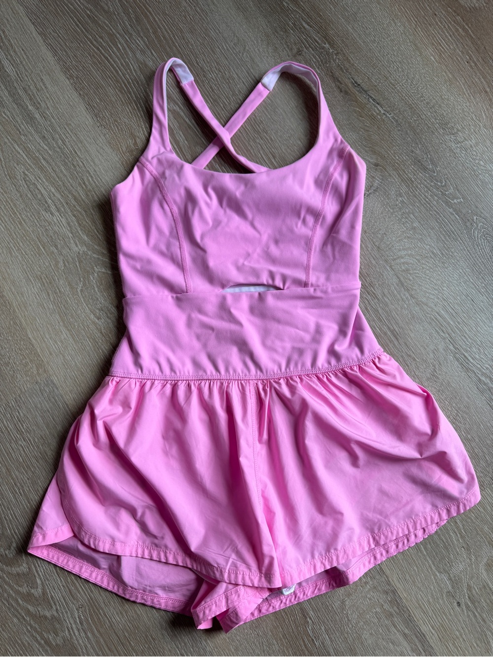 FP Movement by Free People righteous runsie romper onesie XS summer lovin pink - Picture 2 of 6